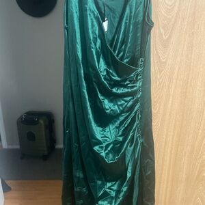 Pinup Couture Emerald Green Maxi Dress
